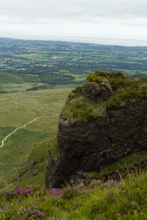 Wild camping outdoors