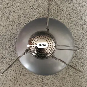Vango Atom Stove: Best Ultralight Camping Stove 3 Vango Atome Stove Size Burner